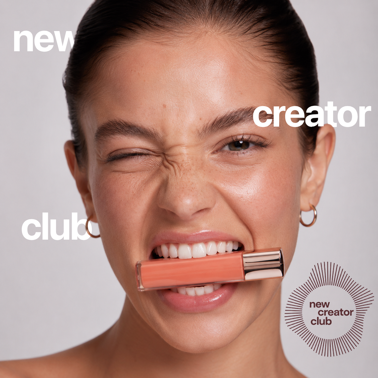 New Creator Club beauty campaign visual
